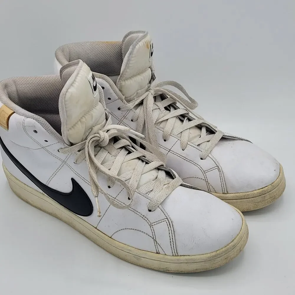 Nike Court Royale 2 Mid white men's size 12